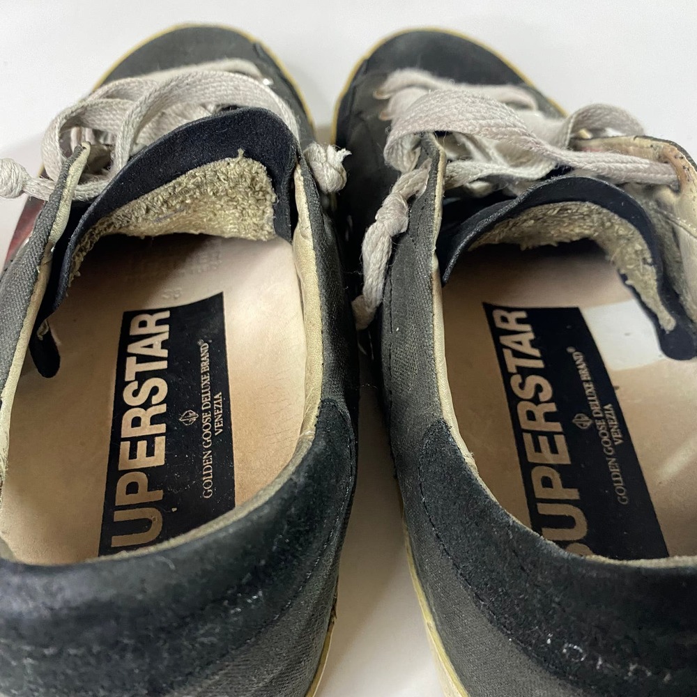 Golden Goose Super Star Sneakers Shoes Women's 38 (US 8-8.5) - Picture 5 of 8